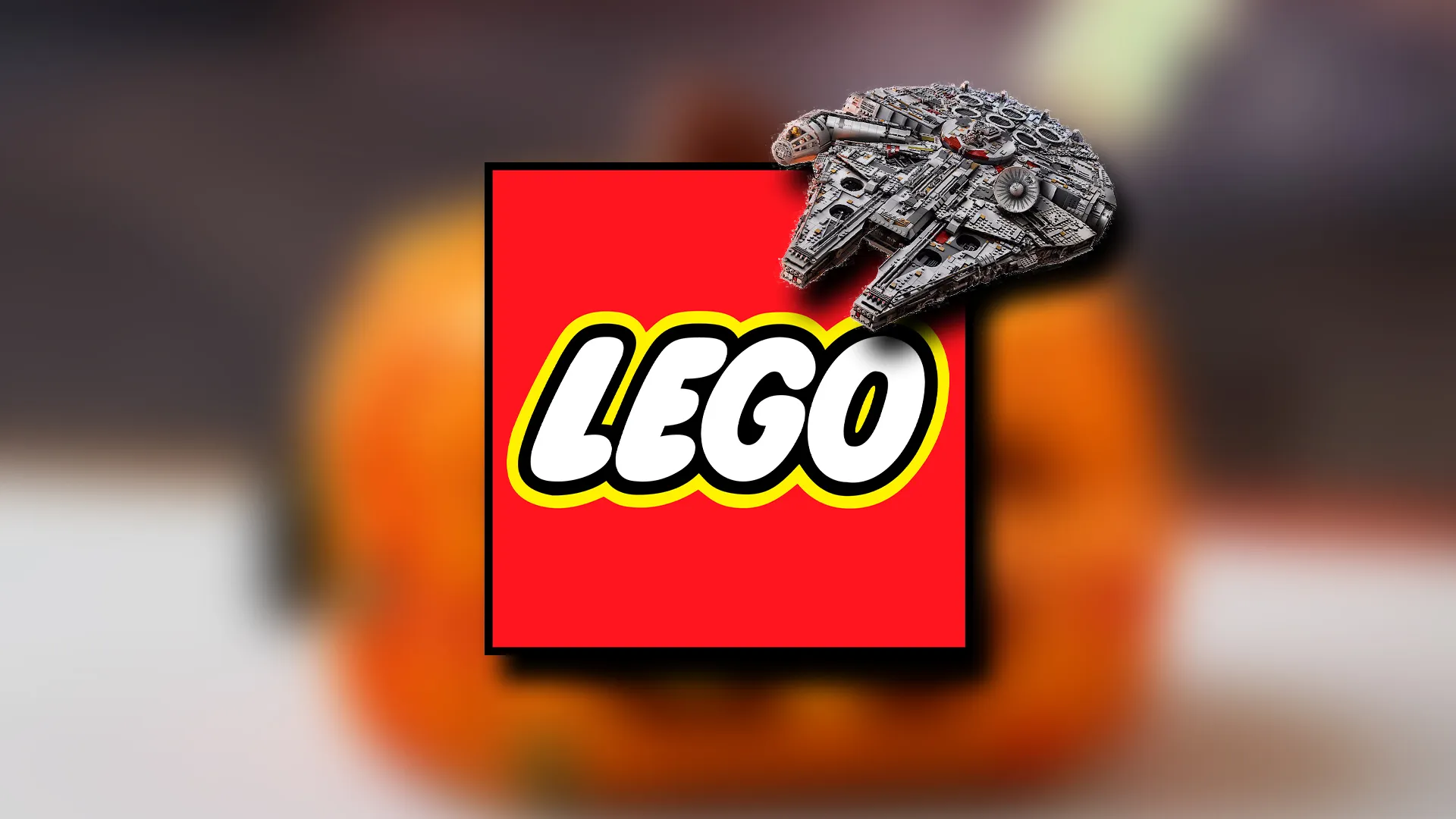 LEGO Fan Transforms Halloween Pumpkin Lantern Set Into Millennium Falcon With No Extra Pieces