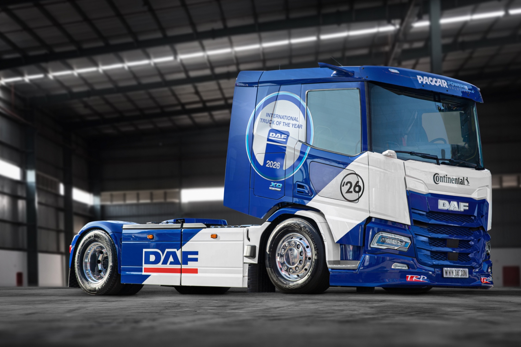Electric DAF racing truck takes to milk collection
