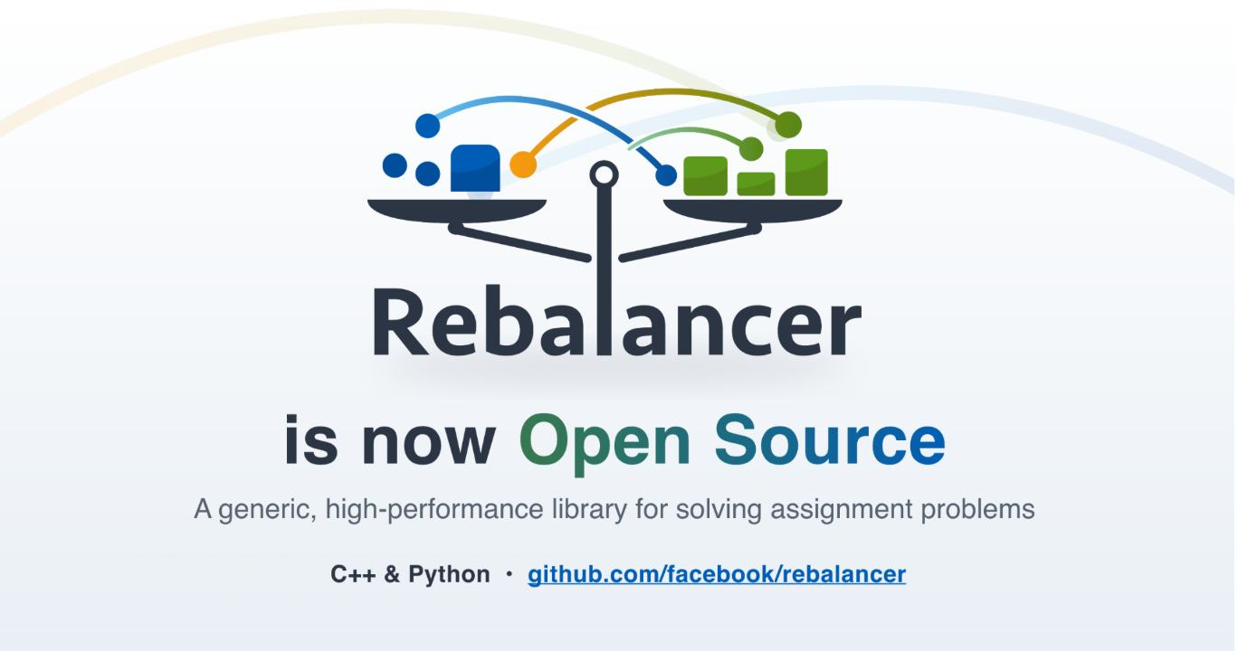 Open-Sourcing Rebalancer: A Generic, High-Performance Library for Solving Assignment Problems