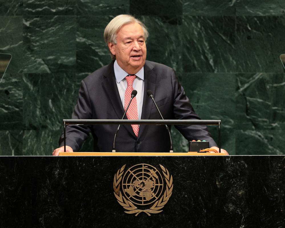 Superpowers cannot solve world’s problems, UN chief says in final general assembly address