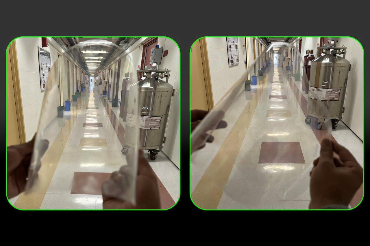 Transparent silicon-photonics chips could bring advanced optical systems to curved displays