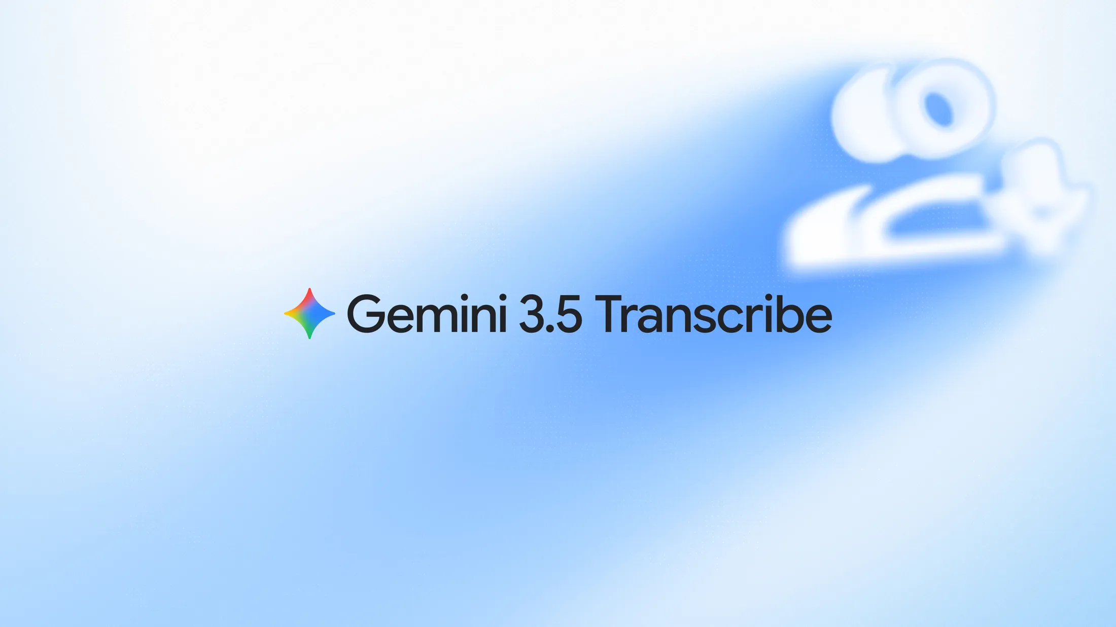 Intelligent transcription with Gemini 3.5 Transcribe