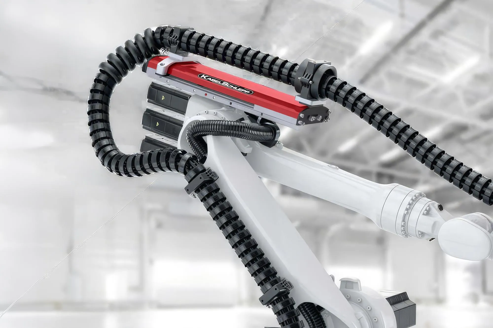 Protecting Dynamic Industrial Robot Cable Carriers