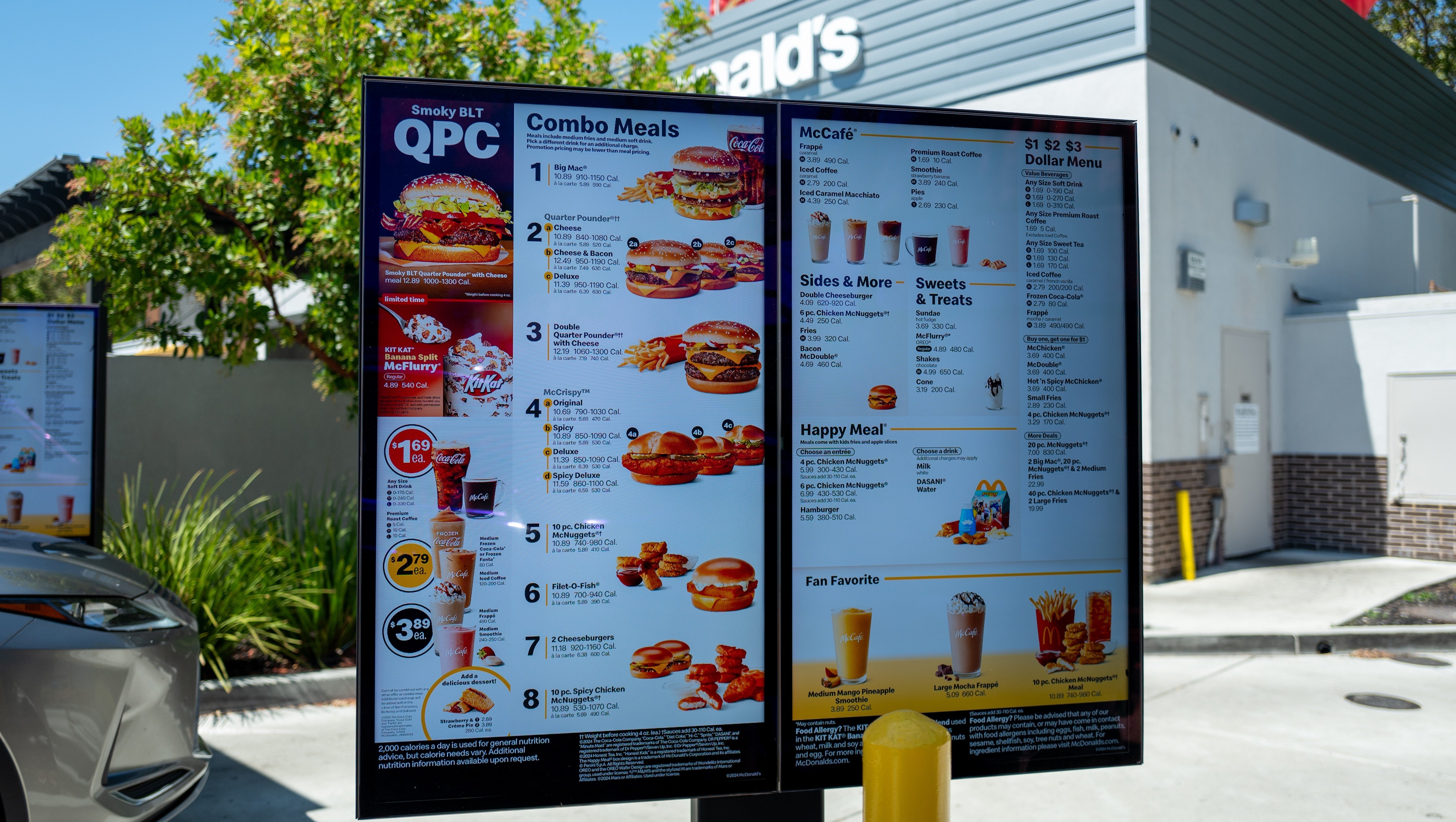 McDonald's Tests Ads — or 'Post-Purchase Content' — for Other Brands on Menu Screens After You Place Your Order