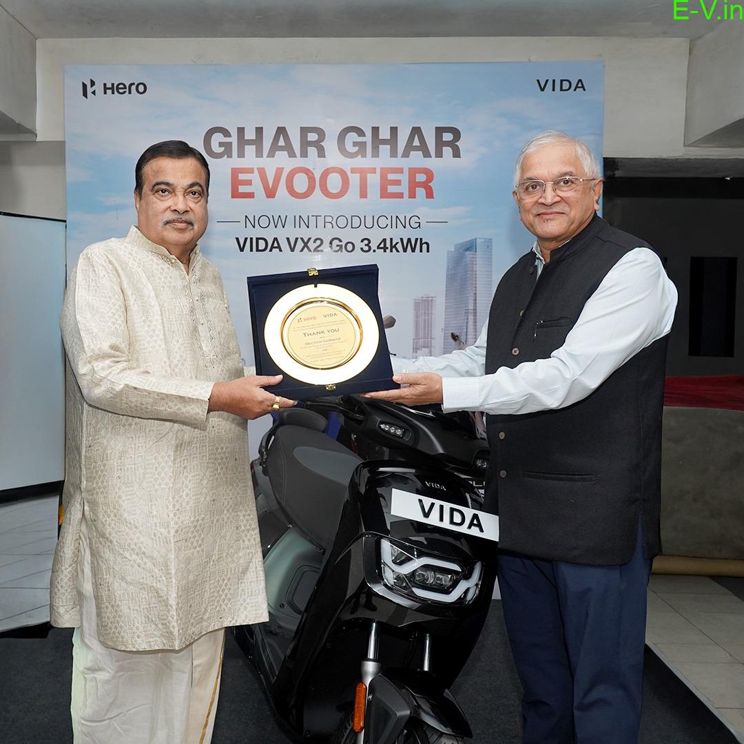 Hero MotoCorp expands VIDA Evooter VX2 line-up with new 3.4 kWh variant, further strengthening its electric mobility portfolio