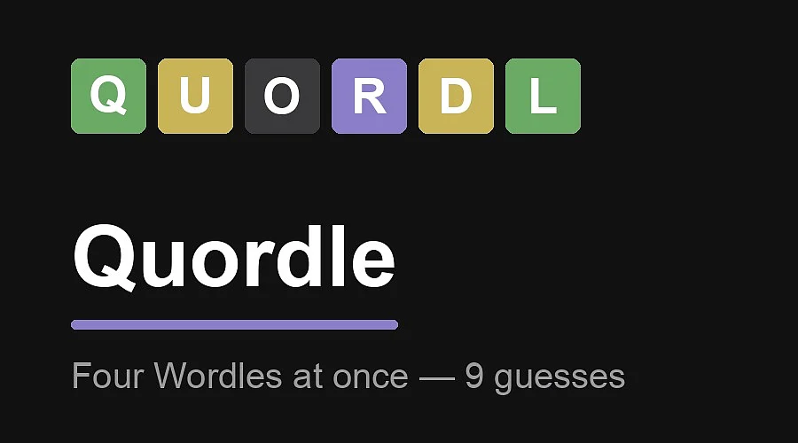 Today’s Quordle Hints, Answers for September 23, 2026 (Puzzle #1703)
