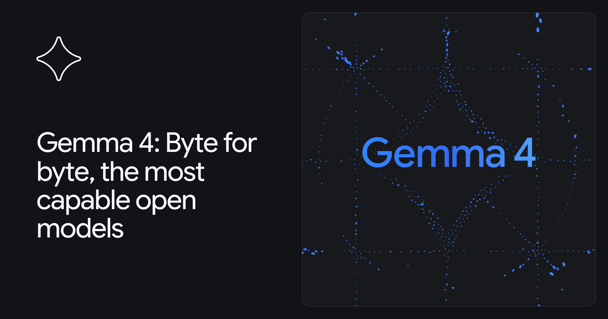 Gemma 4: Byte for byte, the most capable open models