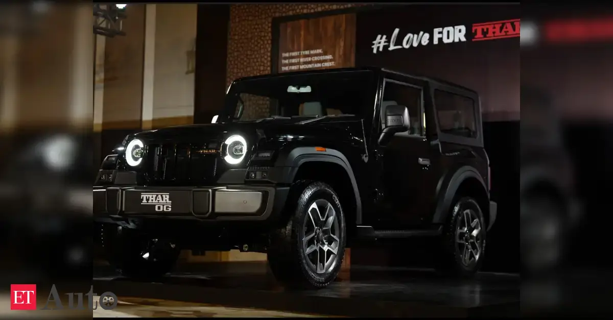 With Thar OG, Mahindra gives the original a new lease of life