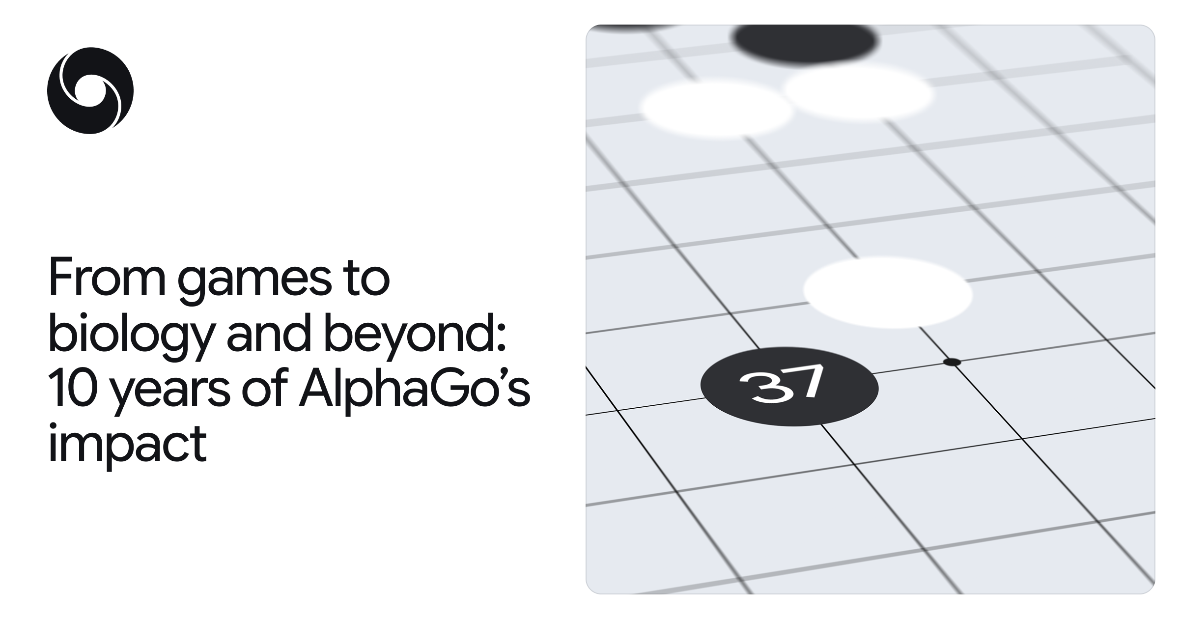 From games to biology and beyond: 10 years of AlphaGo’s impact