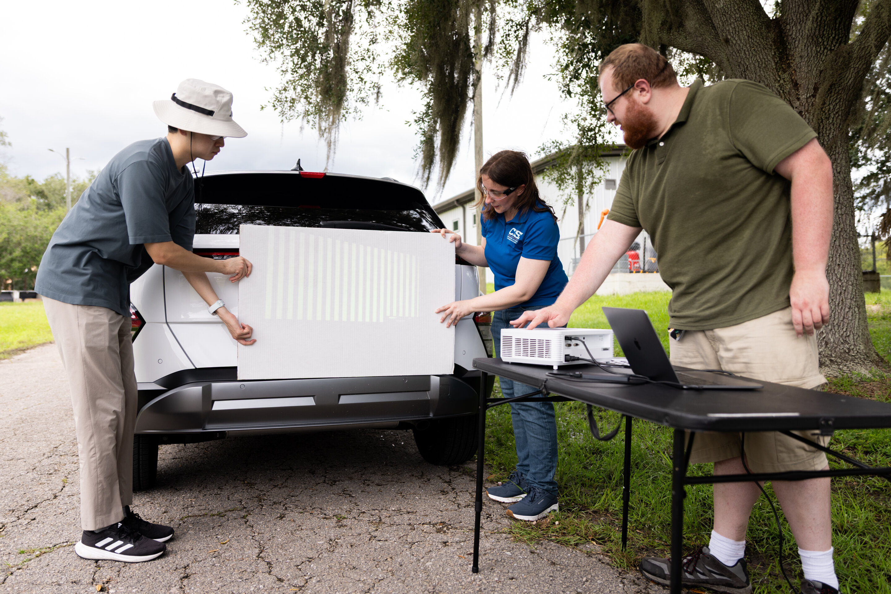 Simple visual patterns can trick AI-powered vehicles and robots