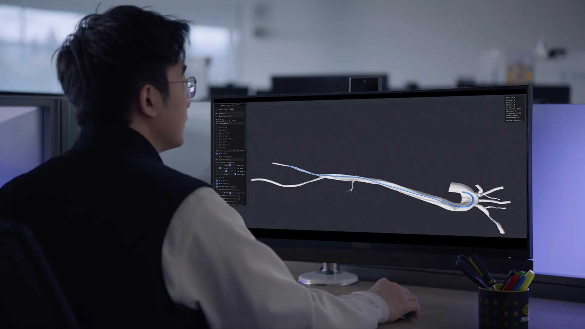 Developing Healthcare Robotics with GPU-Native Medical Physics Simulation