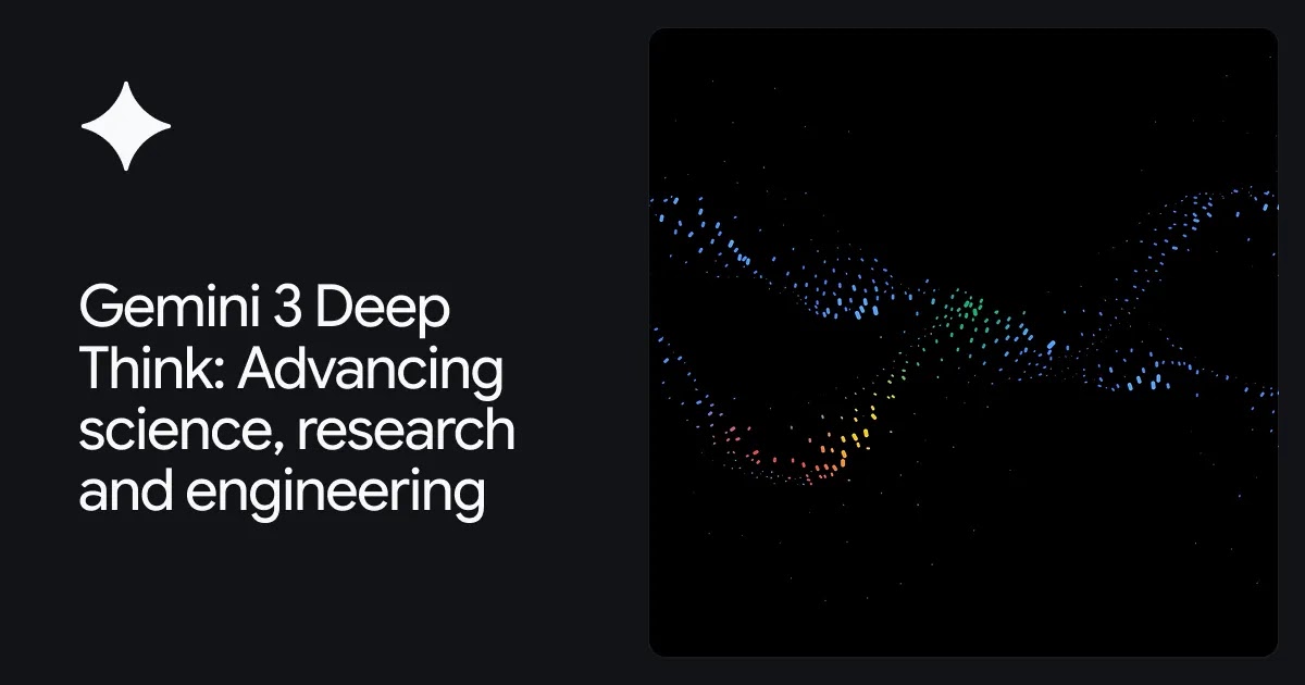 Gemini 3 Deep Think: Advancing science, research and engineering