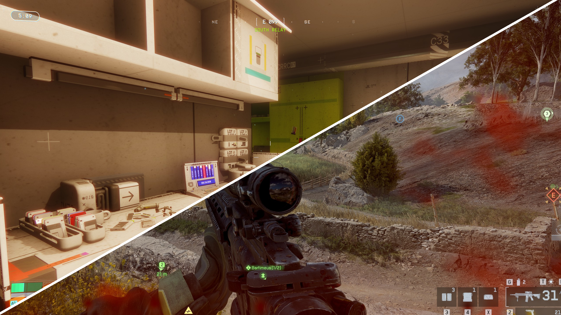 It's time to decide the worst graphical effect in games: chromatic aberration vs blood/dirt