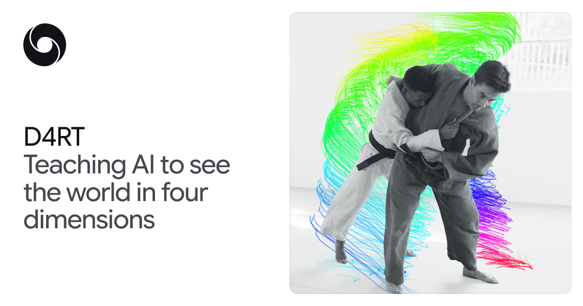 D4RT: Teaching AI to see the world in four dimensions