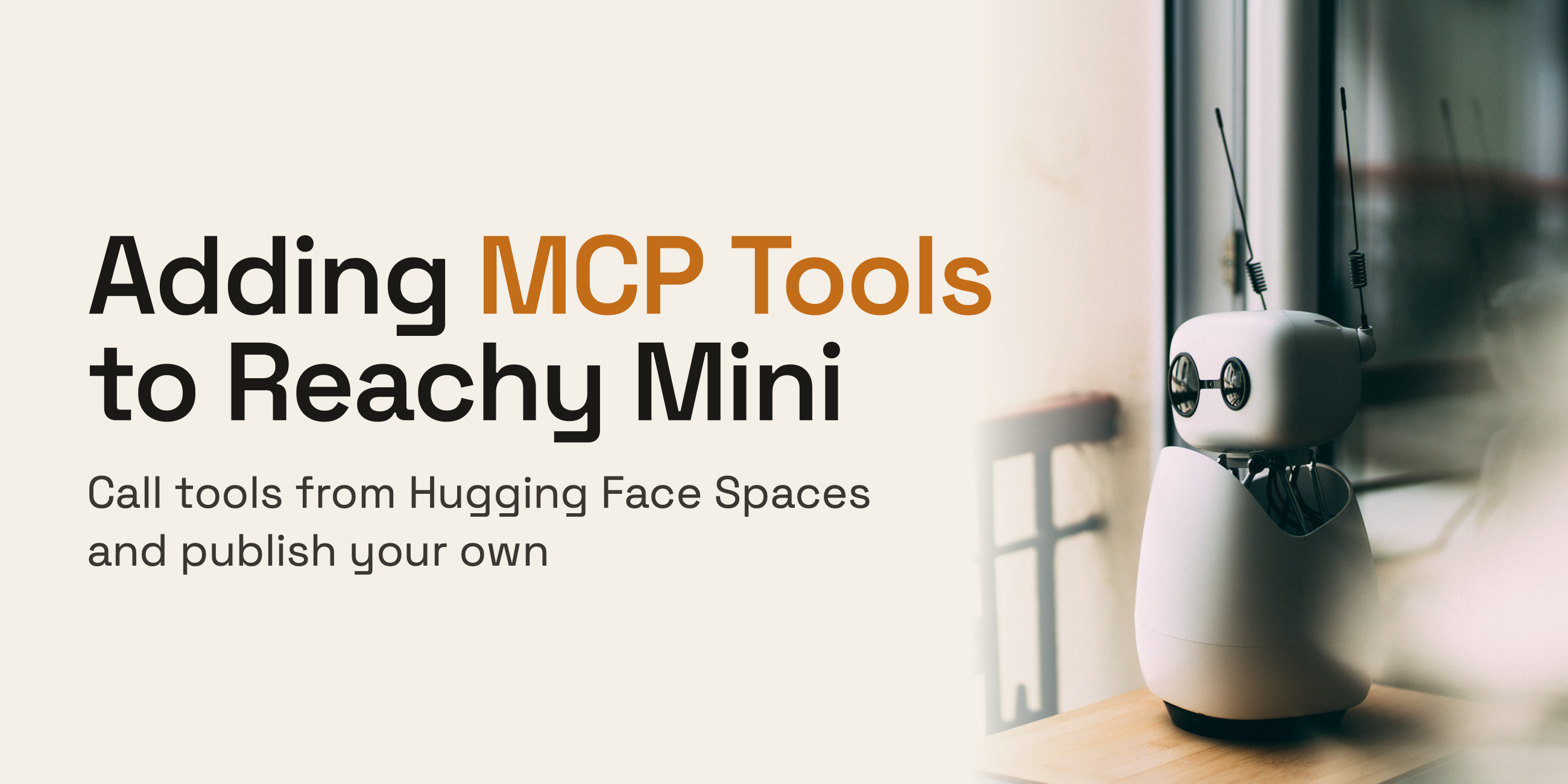 Adding MCP Tools to Reachy Mini