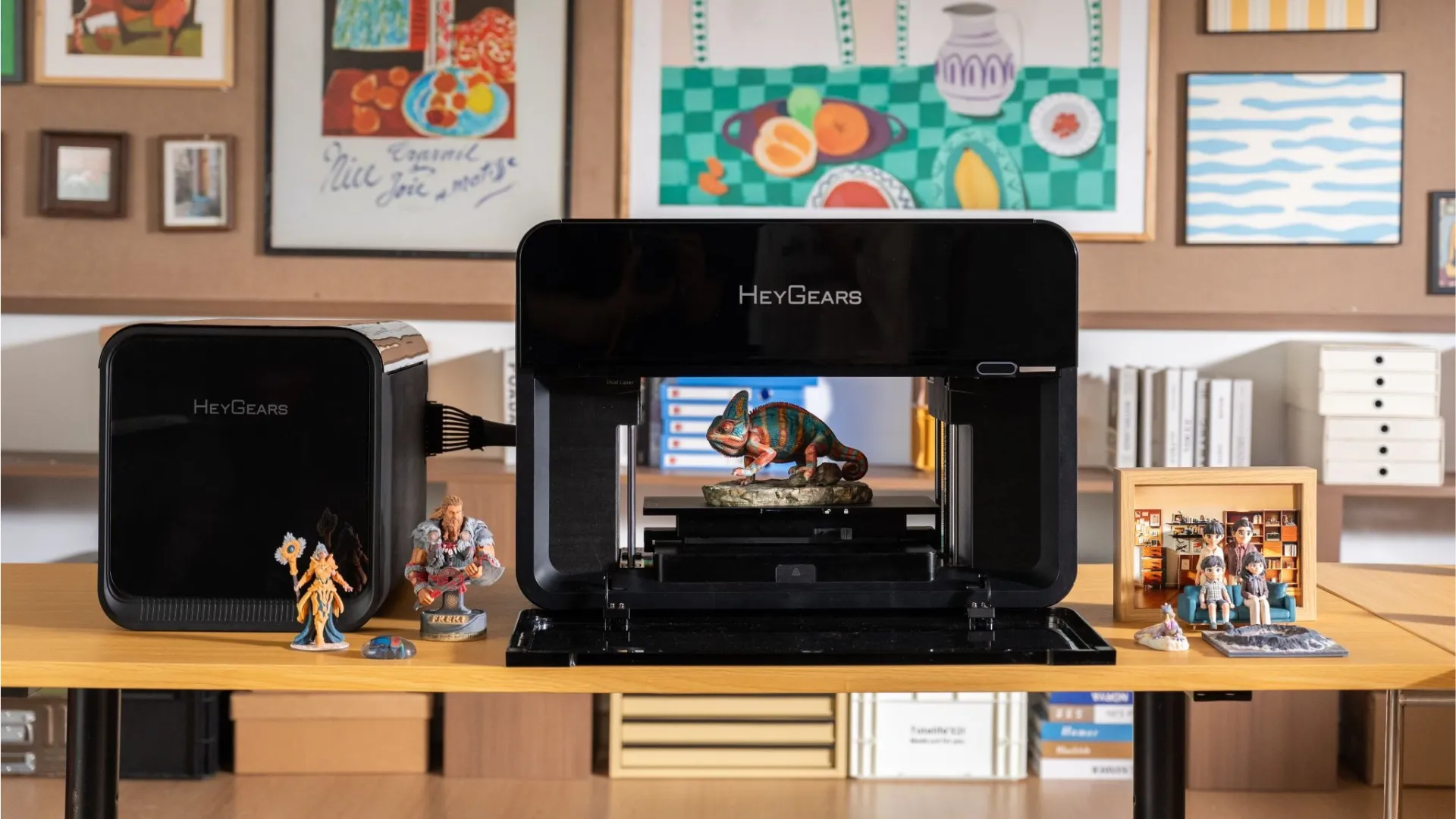HeyGears’ G1X desktop printer handles full-color 3D, UV, and fabric printing
