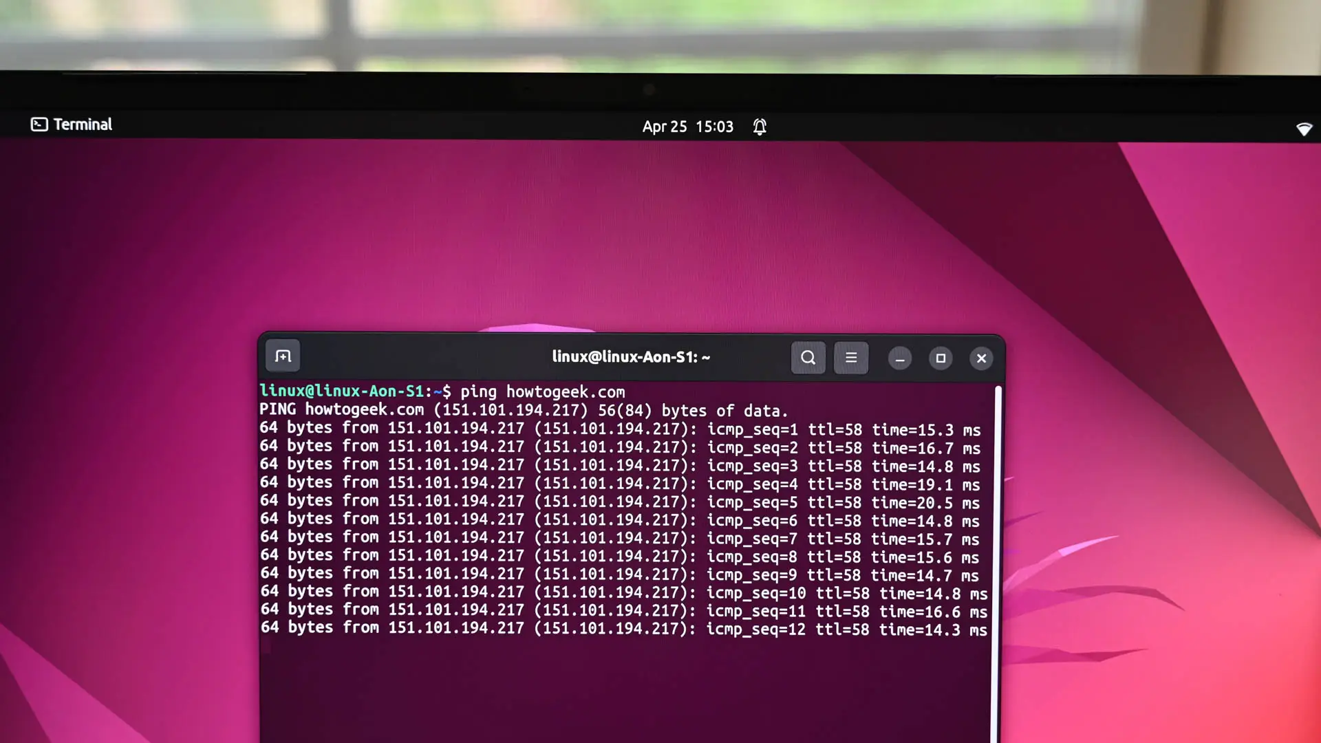 You should try these tools to see what your Linux PC is talking to