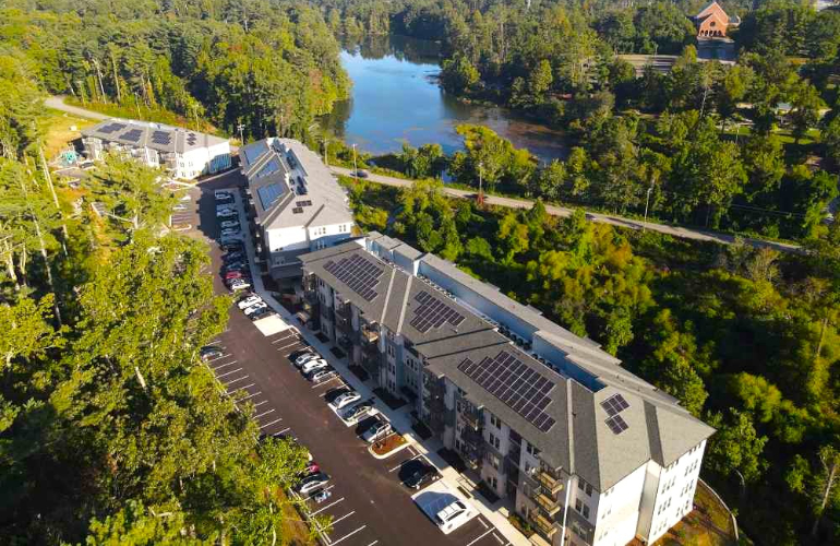 Pisgah installs additional solar projects for Asheville community housing developer