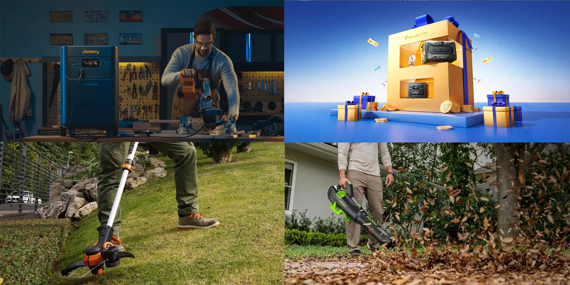 Jackery 5,040Wh Explorer 5000 Plus power station exclusive $1,000 off, Final day of Bluetti’s Anniversary Sale, Worx, more