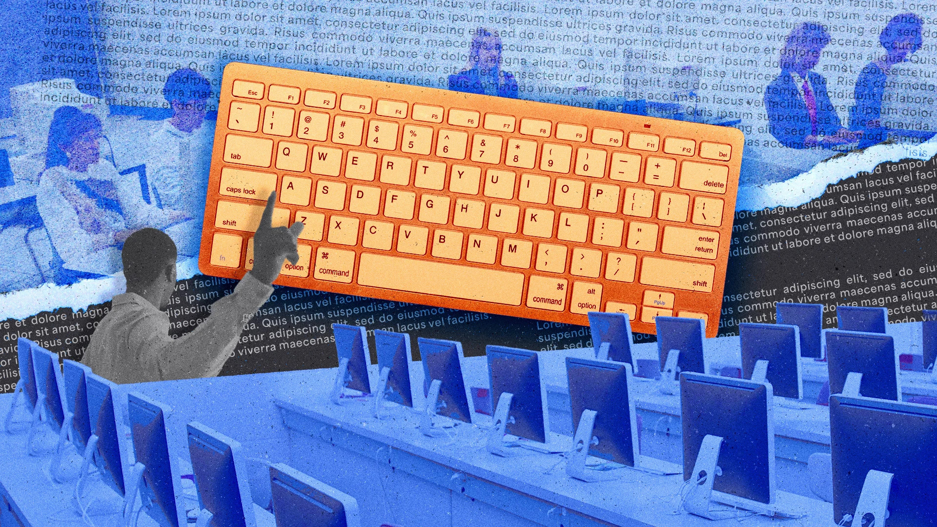 Kids arent learning to type anymore