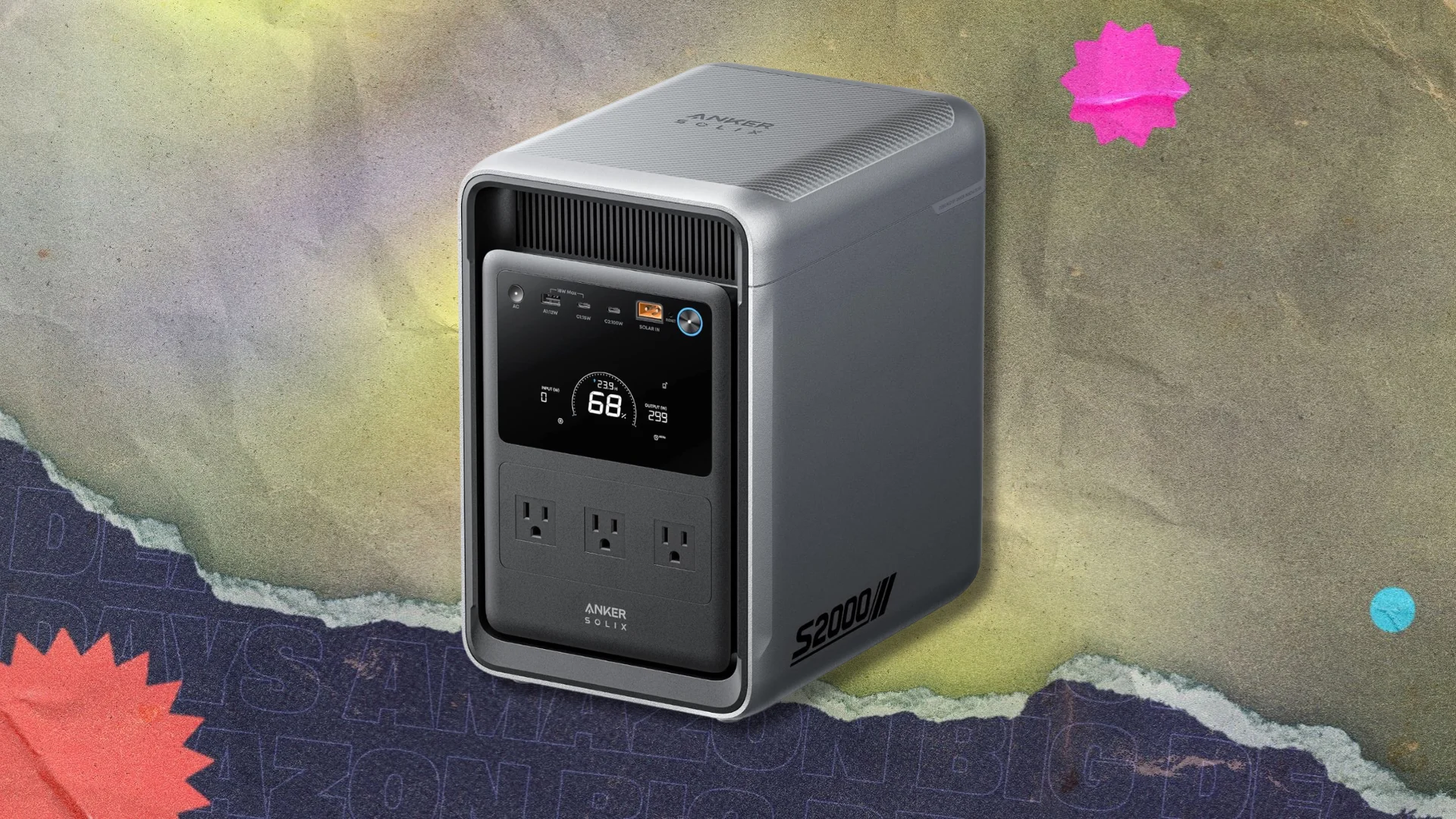 Lightning deal: The Anker Solix S2000 power station is almost half off (but only today)