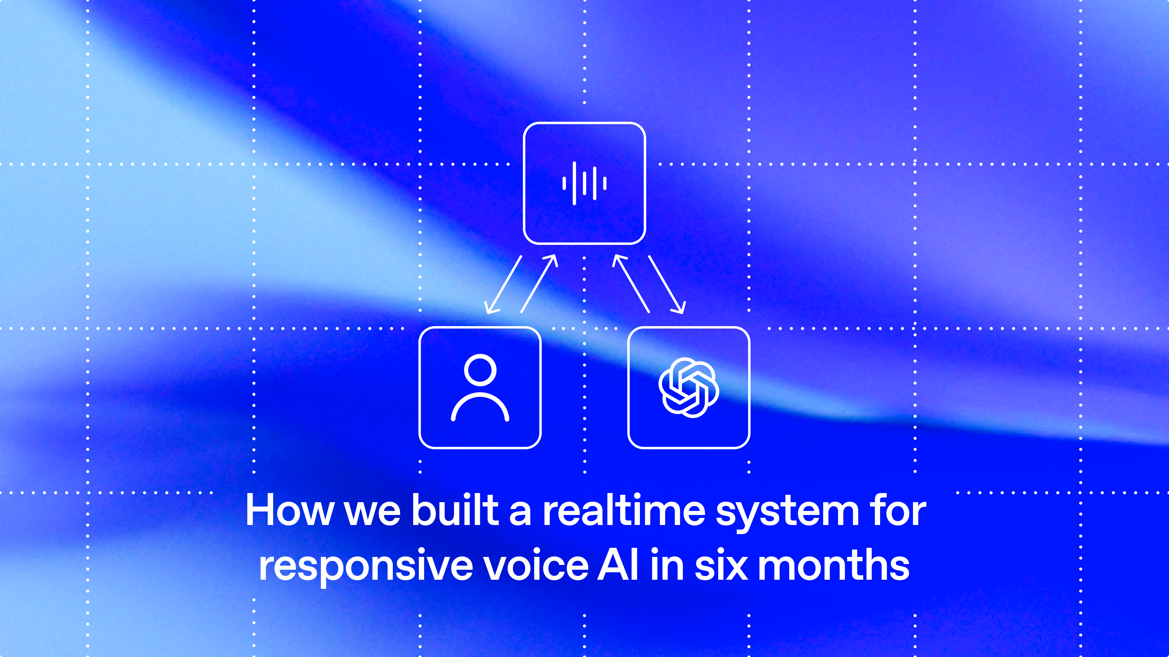 How we built a realtime system for responsive voice AI in six months
