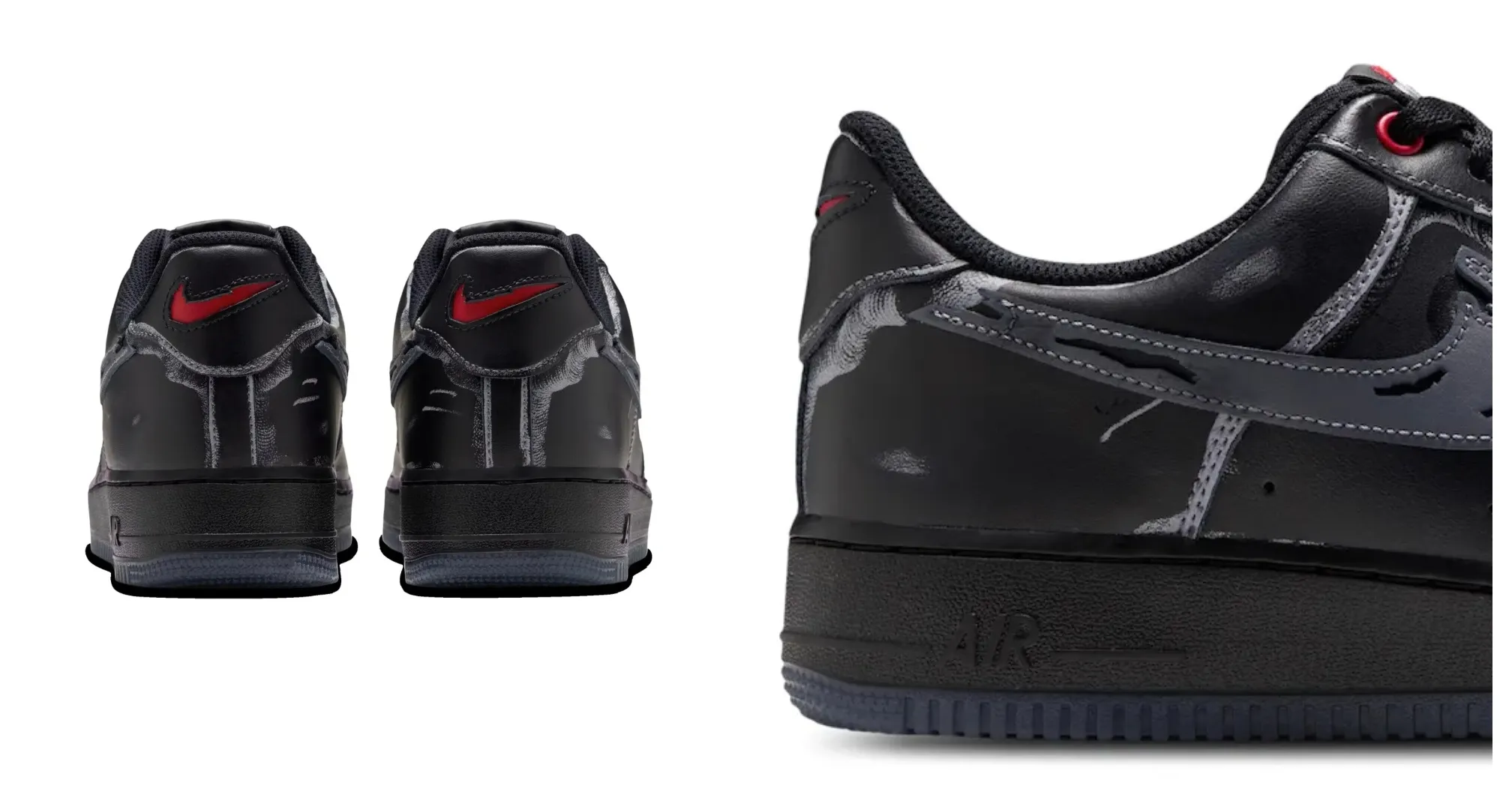 Nike’s New ‘Scream’-Themed Air Force 1s Are Coming Out in Black for Halloween