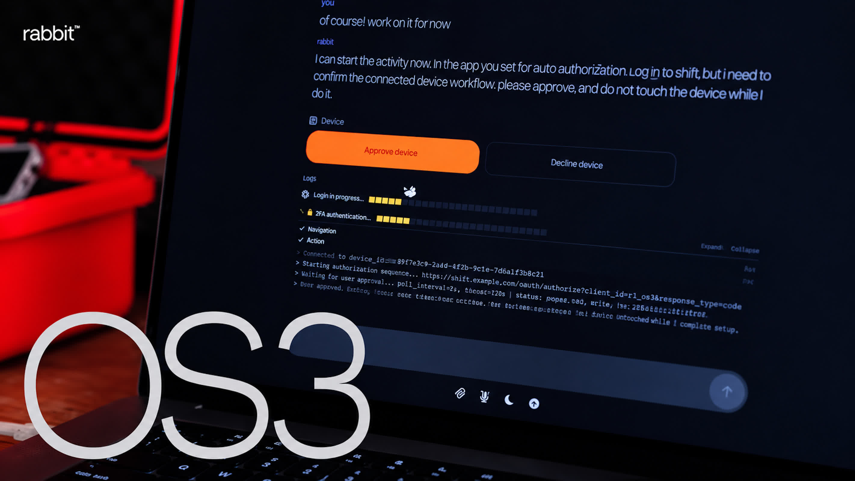 Rabbit launches OS3, an agentic AI platform for desktop, Telegram, and iMessage