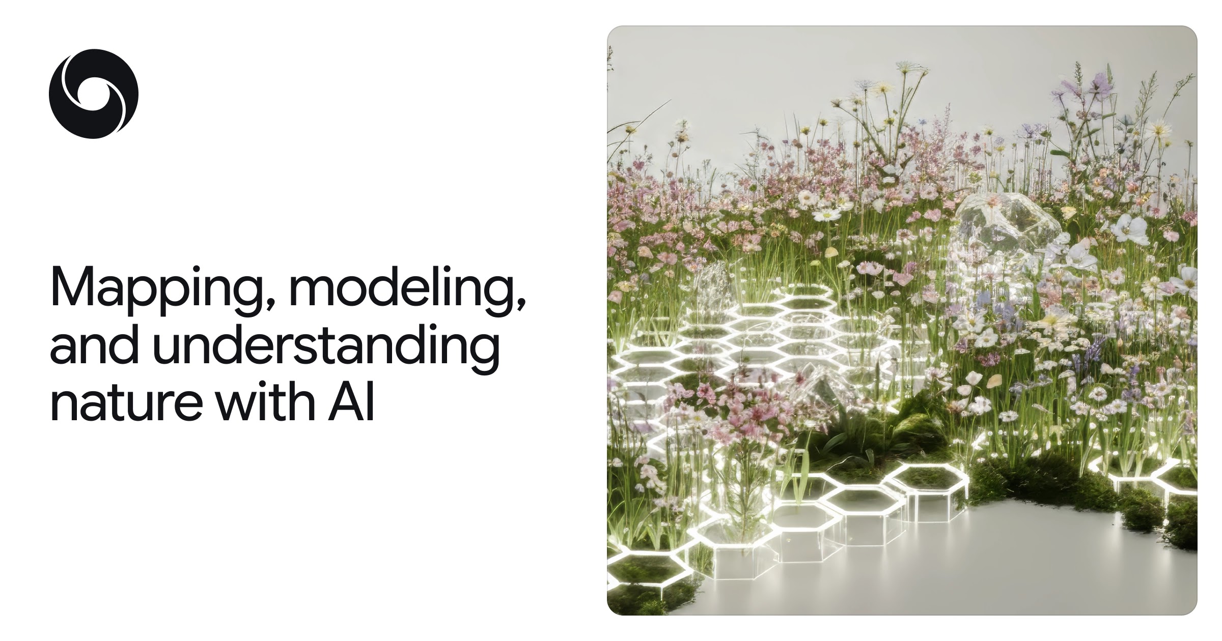 Mapping, modeling, and understanding nature with AI