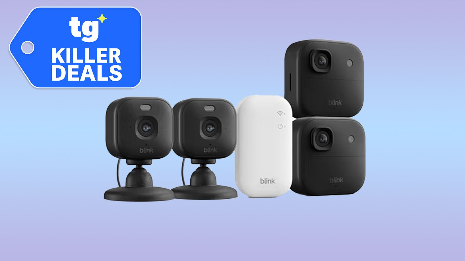 Blink and you'll miss it: this 70% off 4-pack camera deal will have your indoor and outdoor home security sorted in this early Prime Big Deal Days bargain