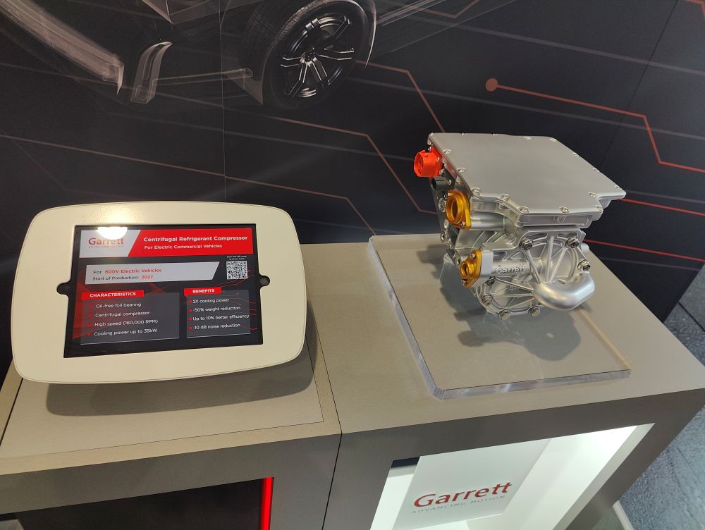 Garrett Unveils New Turbocharger Range and E-Powertrain Technologies
