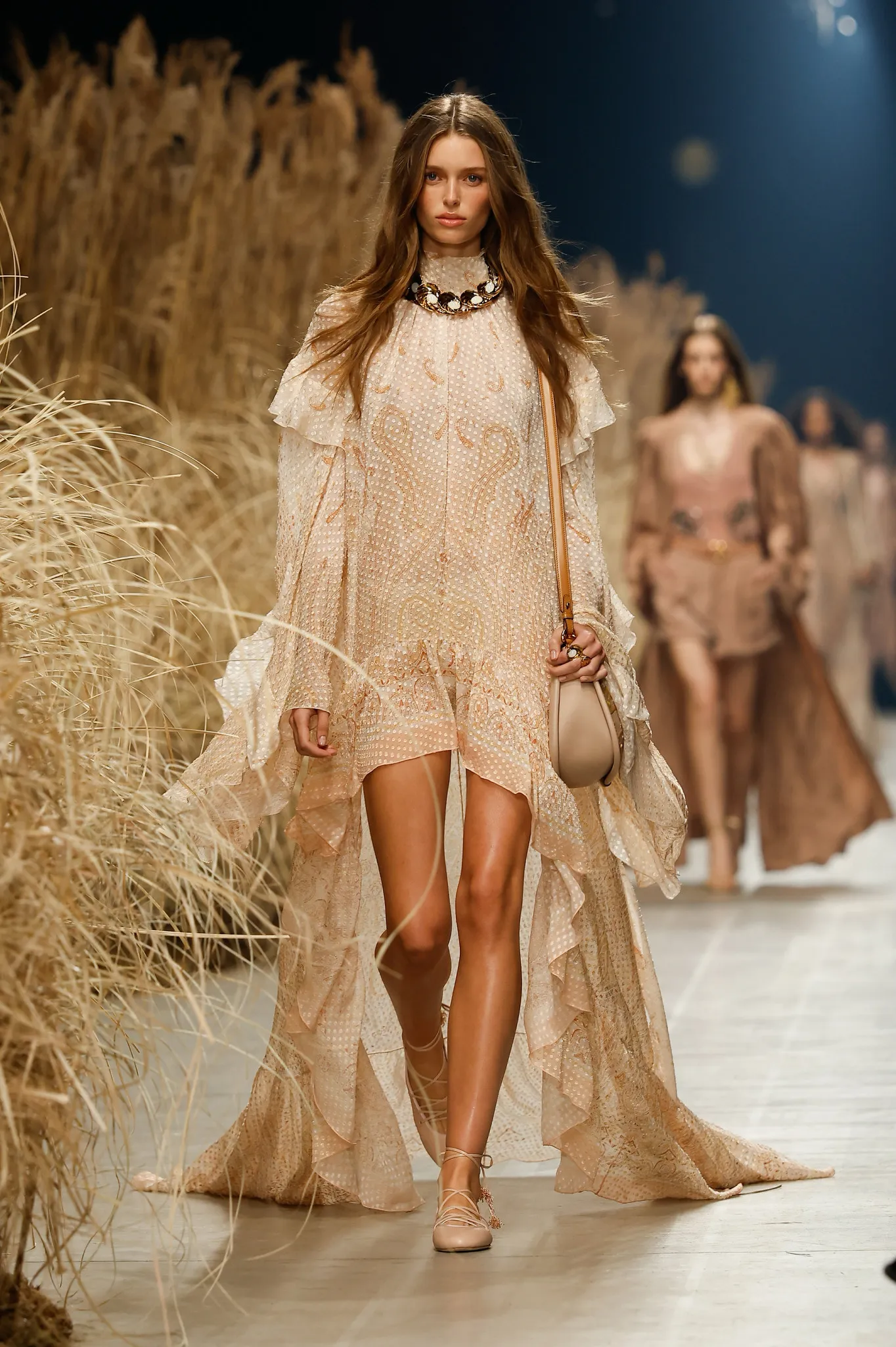Etro Spring 2027: Fuzzy Halo
