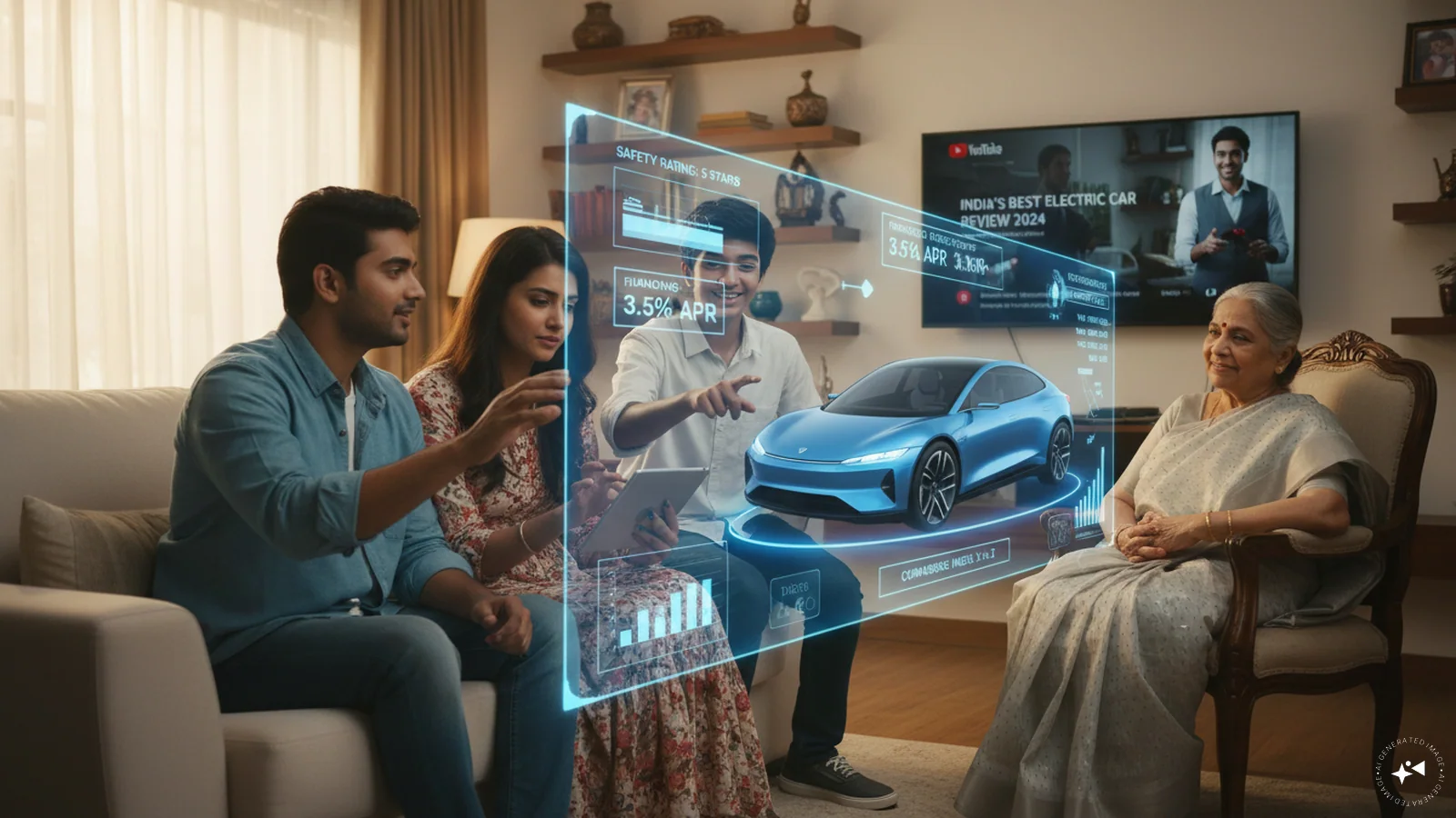 Nine in 10 Indian car buyers use AI tools before picking a car; YouTube shapes early choices