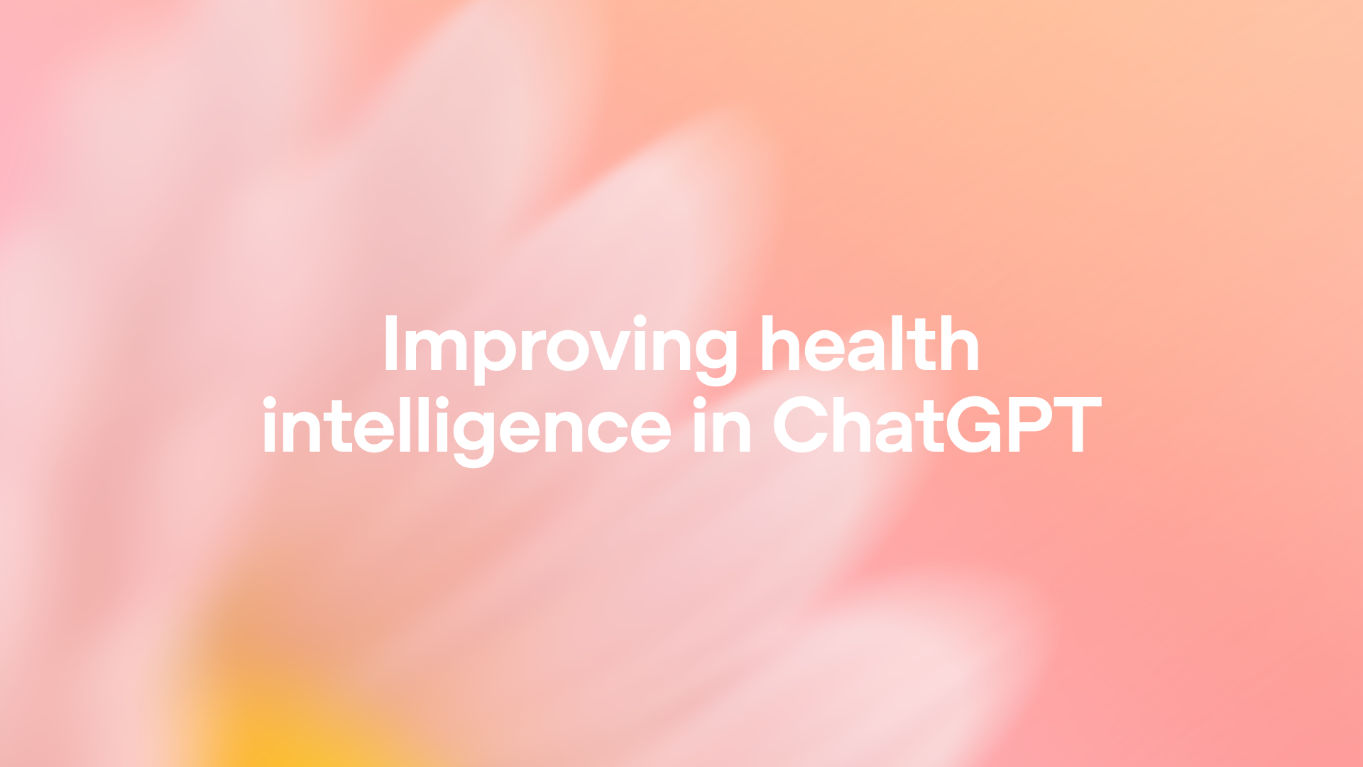 Improving health intelligence in ChatGPT
