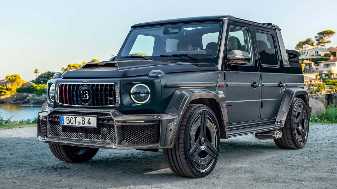 Brabus Rips The Roof Off The G 63, Creates 888 HP Cabrio