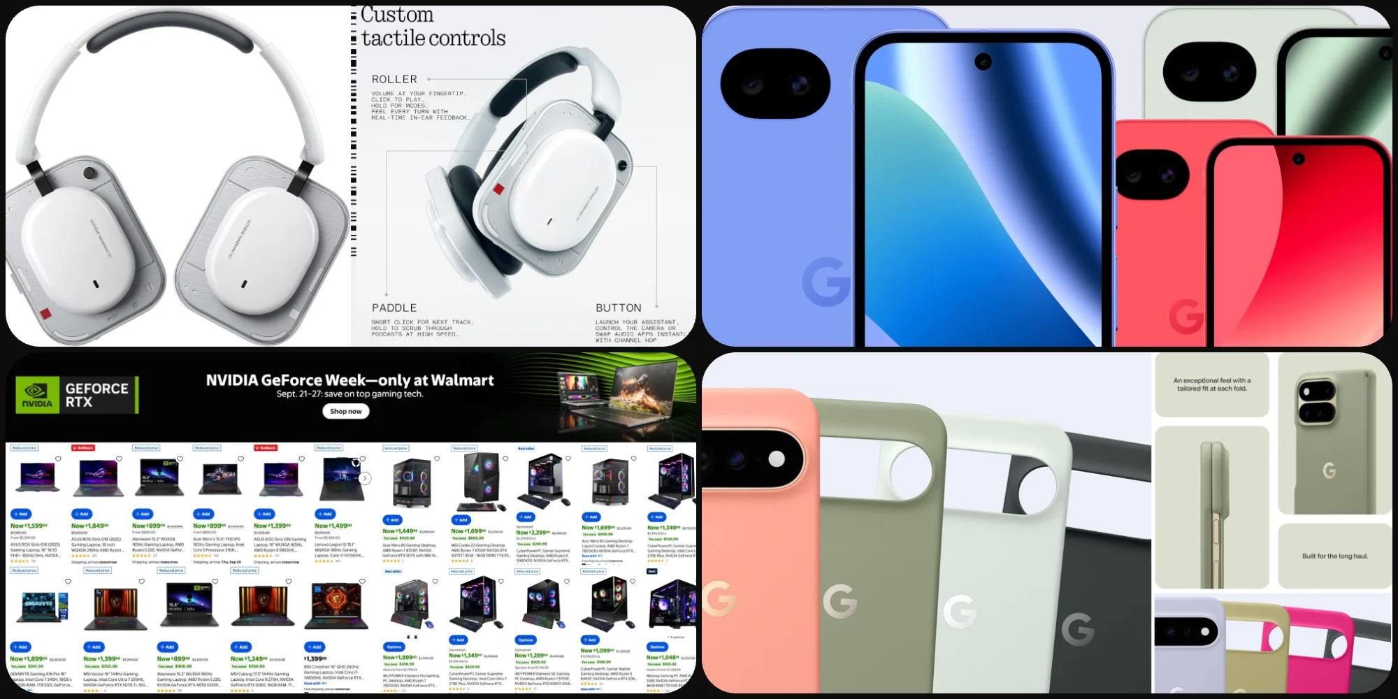 Deals: Nothing Headphone (a) 30% off, Google Pixel 10a from under $400, up to $1,000 off NVIDIA RTX 50 PCs, more