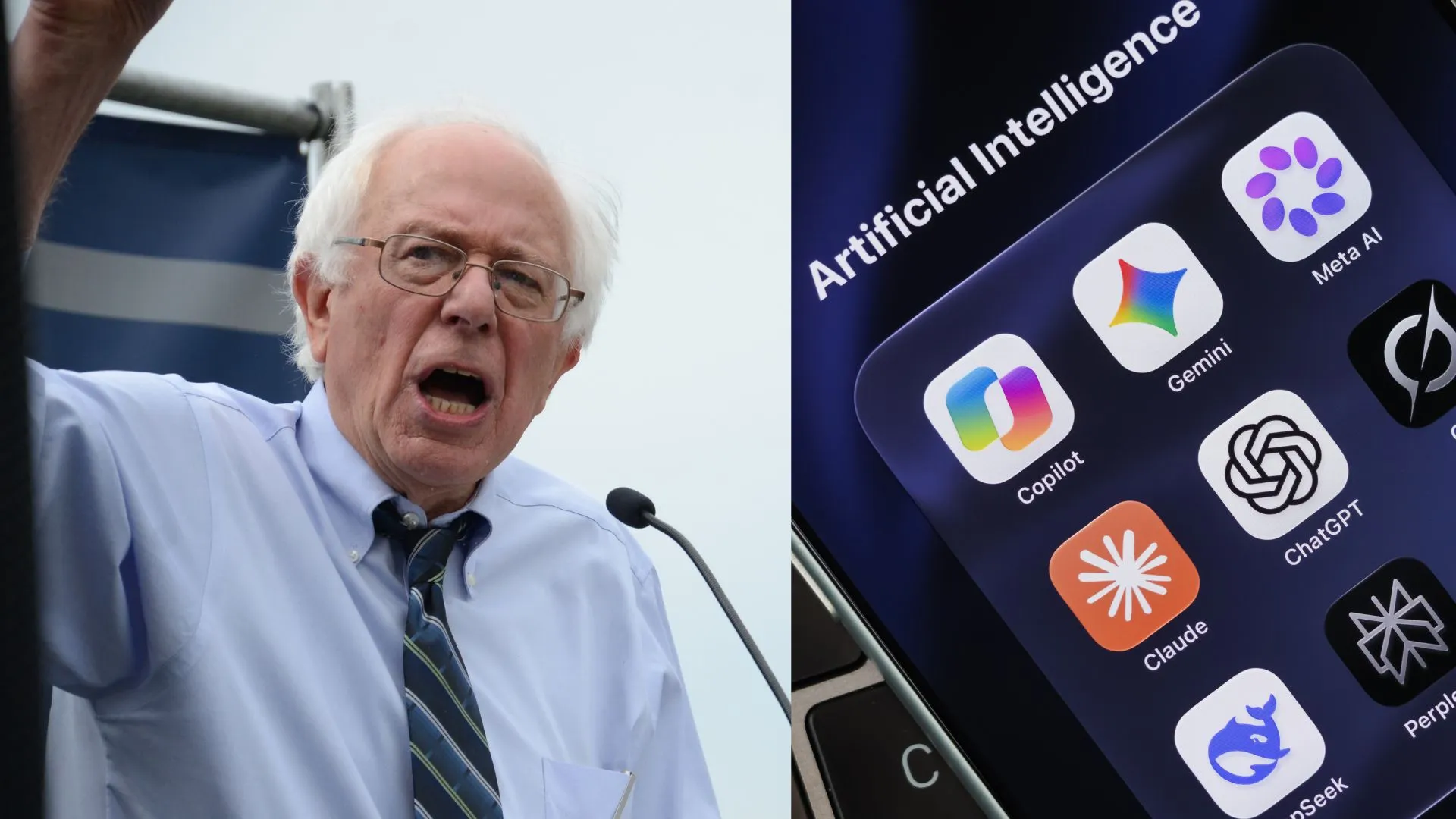 Sanders pushes federal legislation to outlaw superintelligence, freeze frontier models