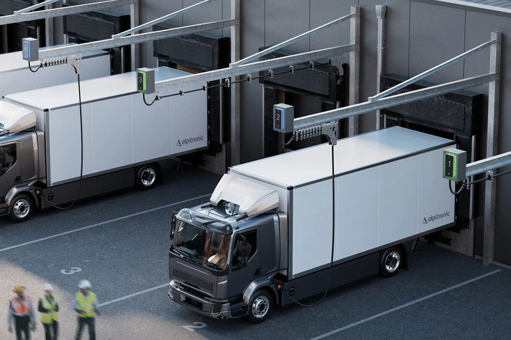 Electric truck charging demand could reach 200 TWh by 2045
