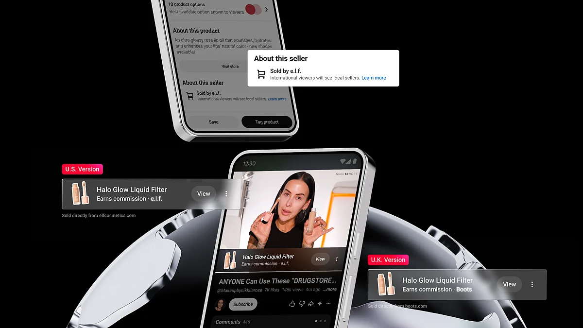 YouTube Shopping expands merchant ecosystem and unveils new AI tools,
as payouts to Indian creator surge over 160%