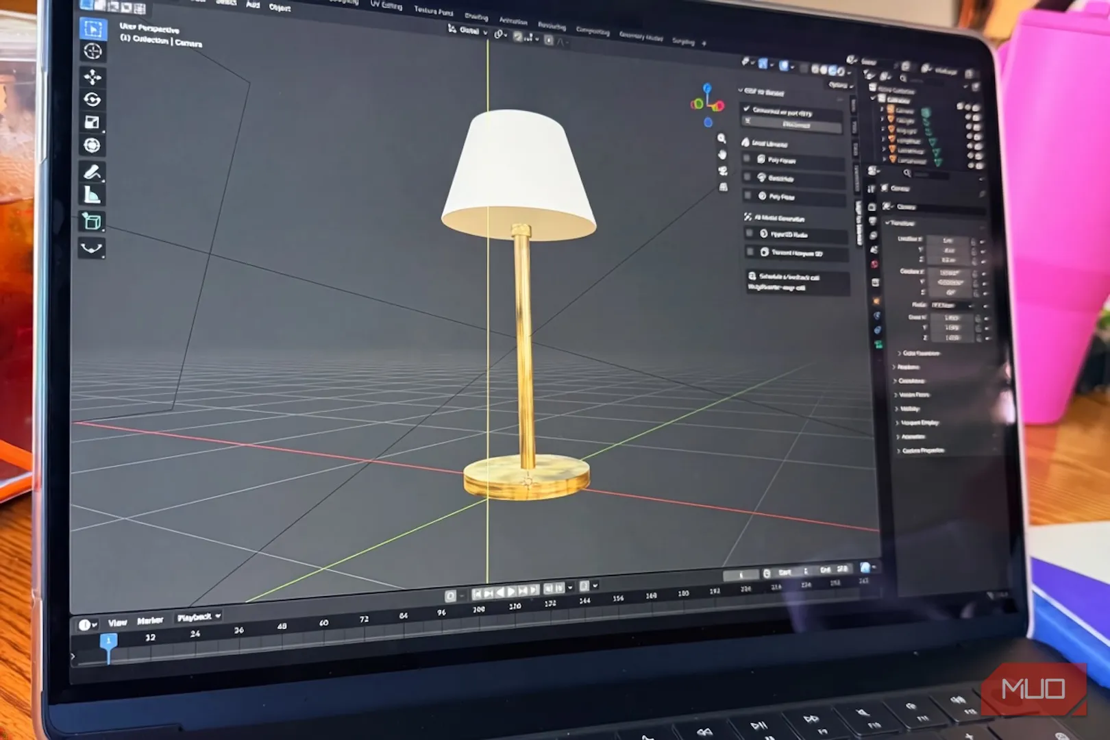 I let Claude Code loose in Blender, and it's a completely different assistant than it is in a CAD program