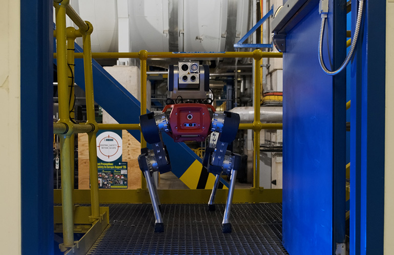 ANYbotics opens the door for inspections with ANYmal robots