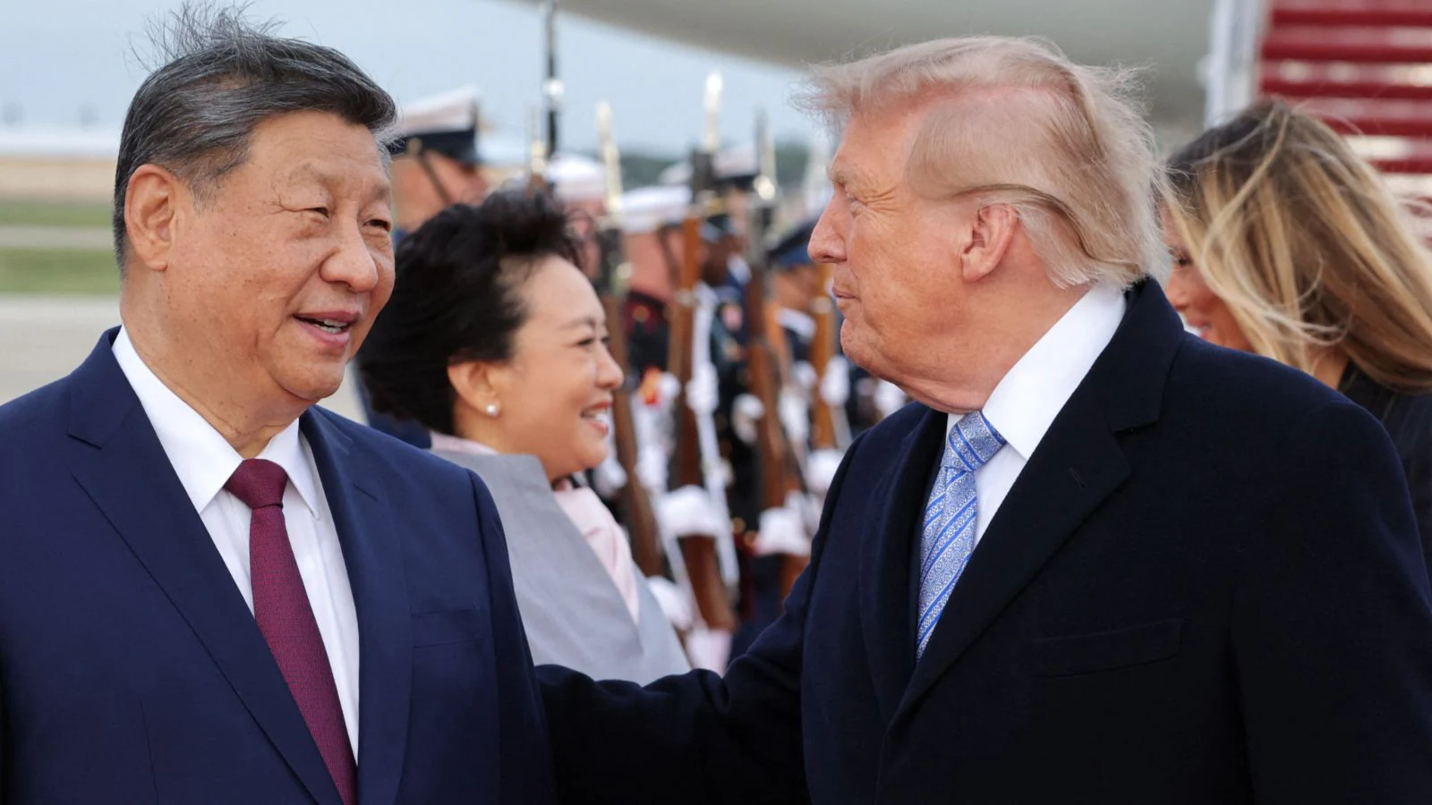 President Trump says he'll discuss AI with President Xi but wants to 'leave it exactly where it is'