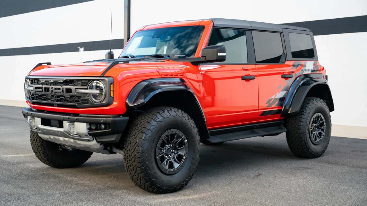 First Ford Bronco Raptor No. 00001 For Sale With Only 99 Miles