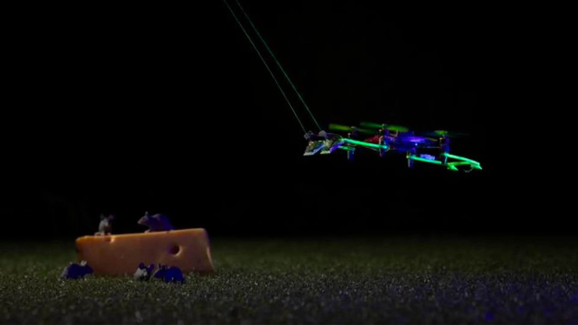 Rodent-inspired whiskers help tiny drones navigate where cameras cannot see