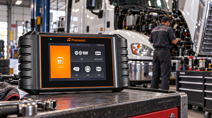 FOXWELL HD500 Review: A Highly Cost-Effective Heavy-Duty Diagnostic Tablet for Everyday Maintenance