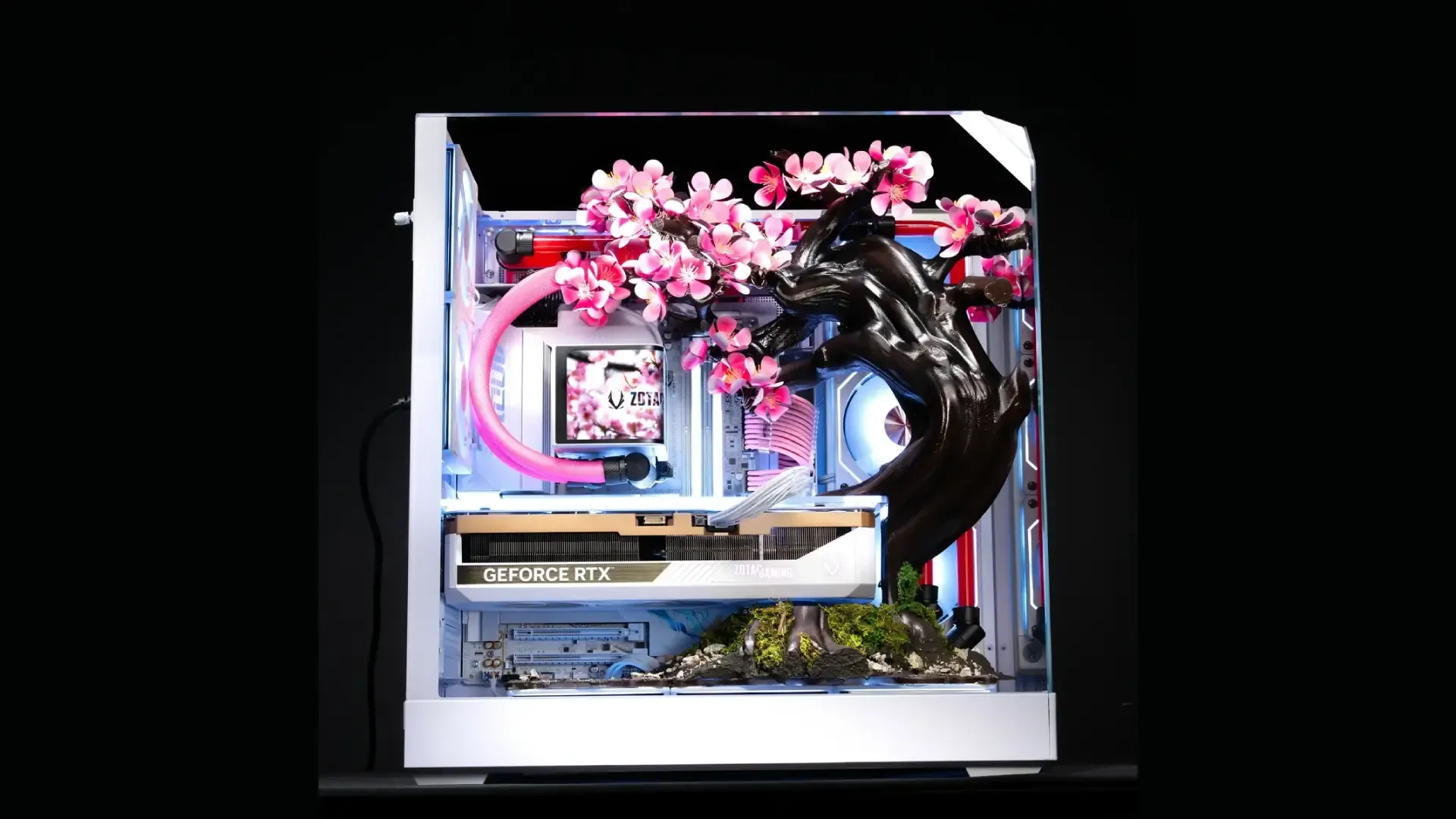 $14,000 for a PC with titanium-alloy flowers that unfurl as your system temps get toasty? Well, okay then...