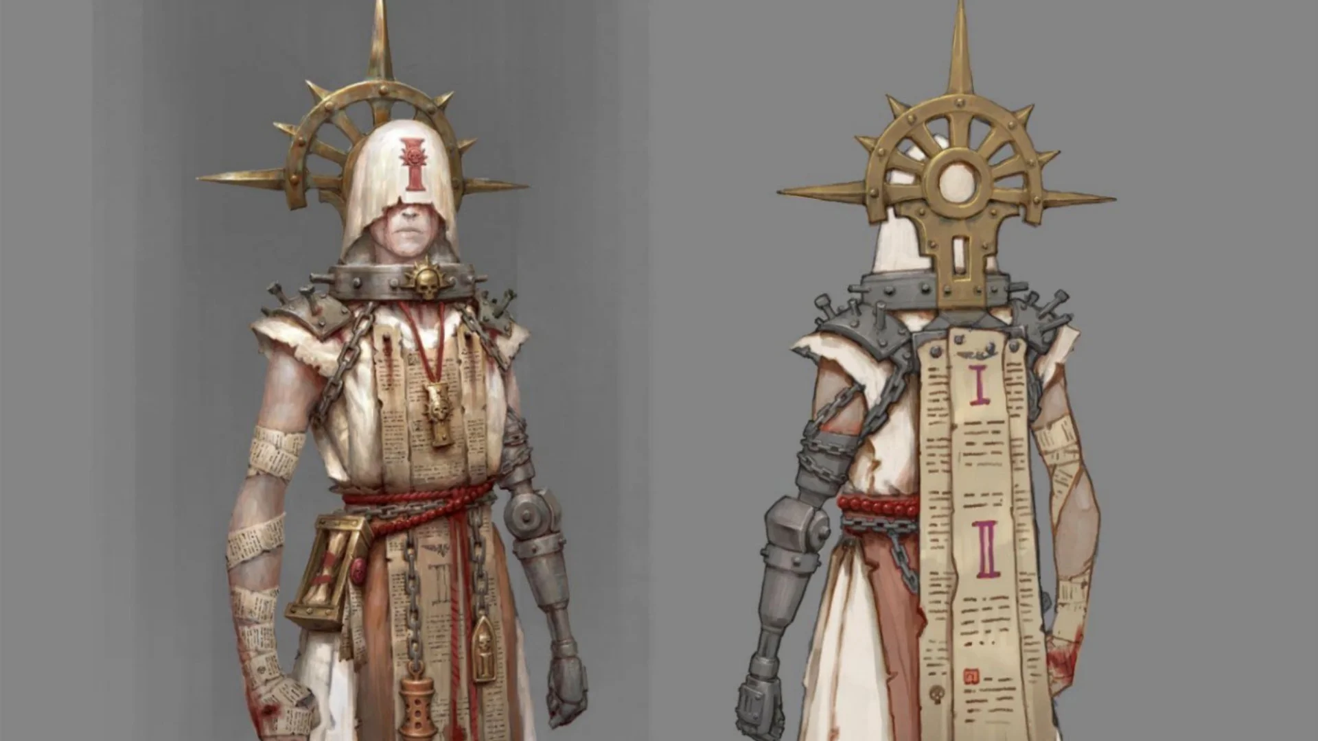 Warhammer 40,000: Rogue Trader's final DLC is now coming in December, with an "unsanctioned psyker" companion who cries tears of blood