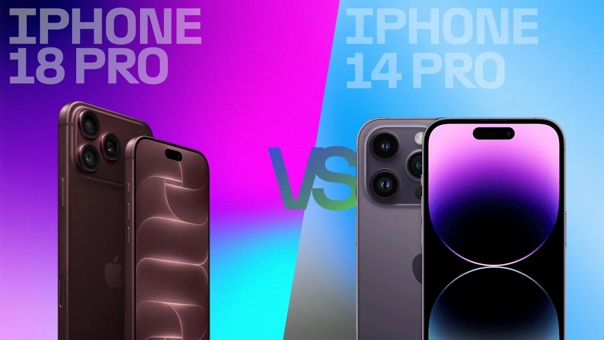 Apple’s iPhone 18 Pro vs. 14 Pro: A Big Upgrade in Nearly Every Way
