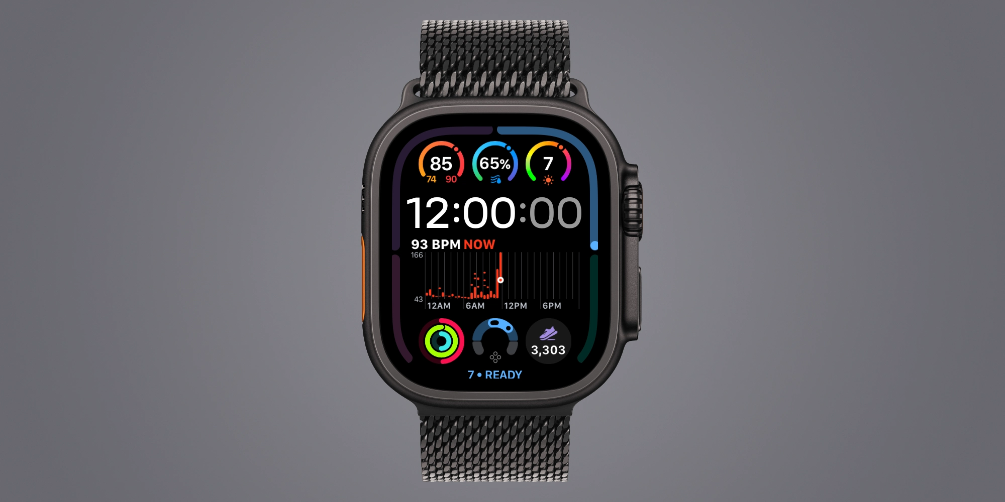 Apple Watch Ultra 4 includes a new watch face bezel option