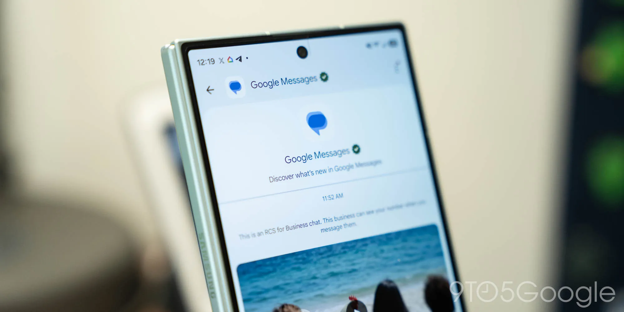 Google Messages adding official chat thread that showcases features [Gallery]